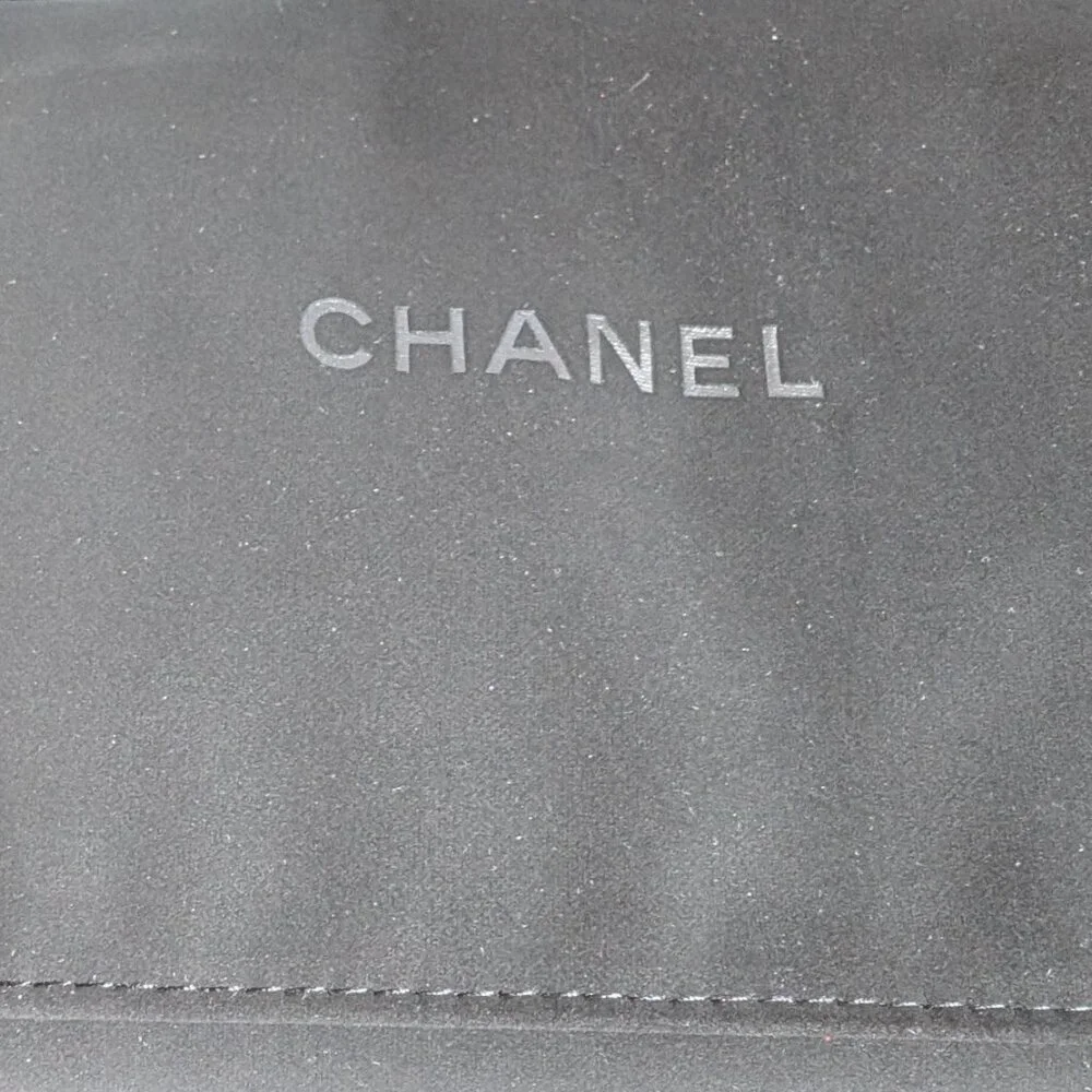 CHANEL Polly Pocket Quilted Caviar Pouch Wristlet Clutch